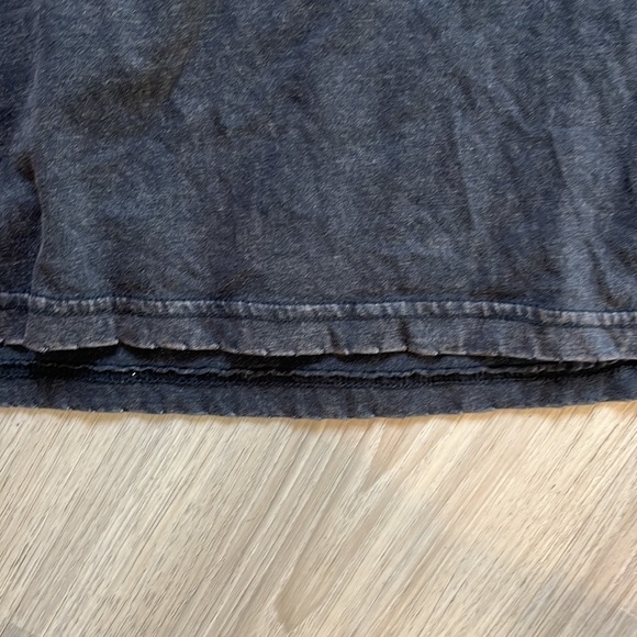 Refined Canvas Floral Smiley Face T Shirt Brown Small - Picture 4 of 5